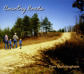 Country Roads CD cover Dan Cunningham Pickndawg