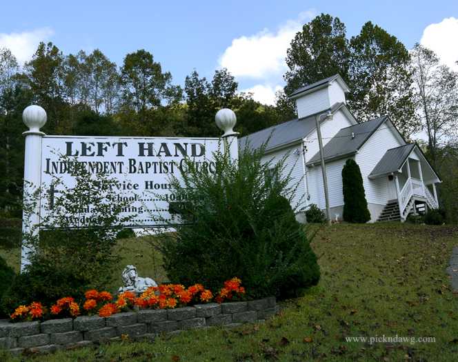 Church in Left Hand West Virginia - pickndawg