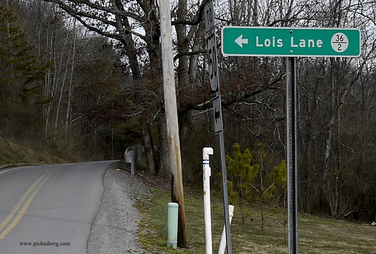 Lois Lane road sign - pickndawg - dan cunningham