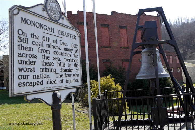 Monongah Mine Disaster Historic Sign