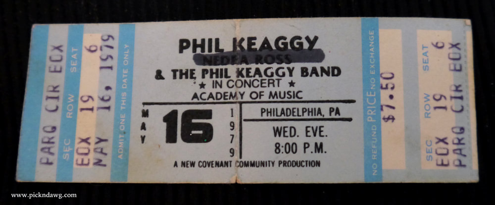 Phil Keaggy Band ticket Academy Of Music Philadelphia