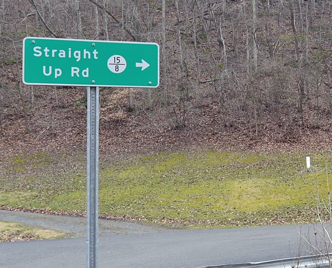 Straight Up Road - West Virginia - pickndawg